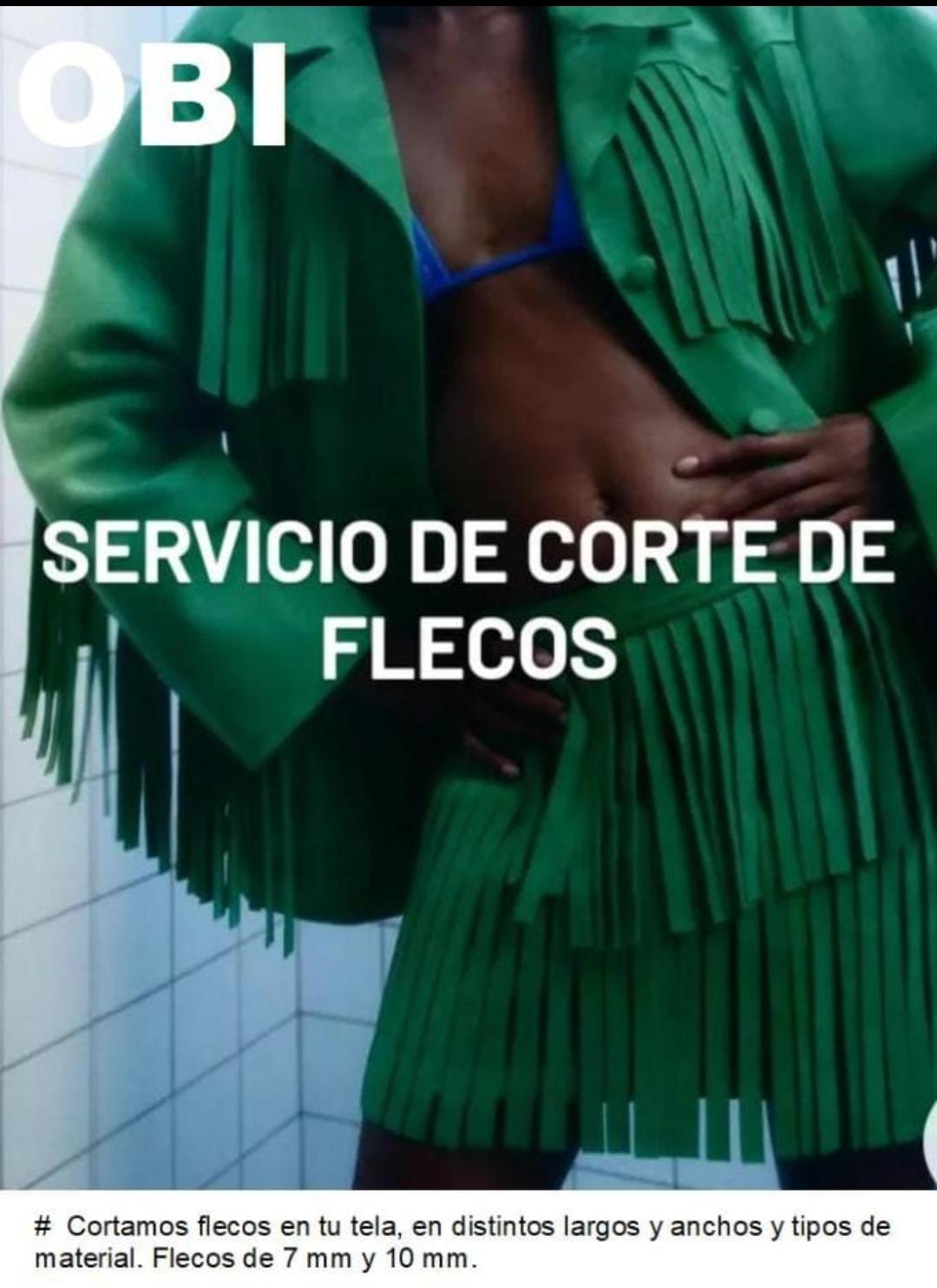 Vista previa del servicio de corte de flecos